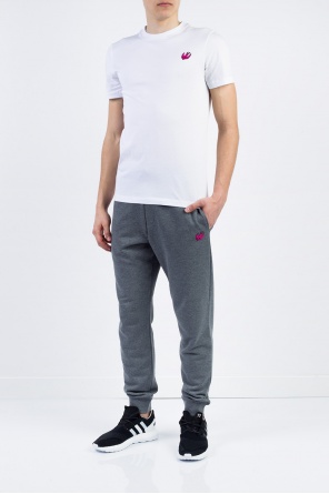 T-shirt z naszytym logo marki, zdjęcie 2 T-shirt z naszytym logo marki od McQ Alexander McQueen